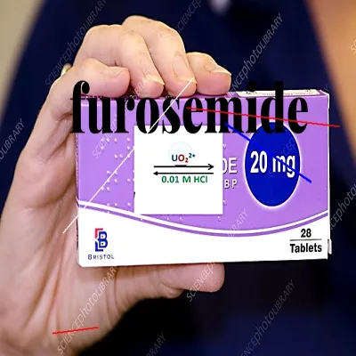 Médicament générique furosemide